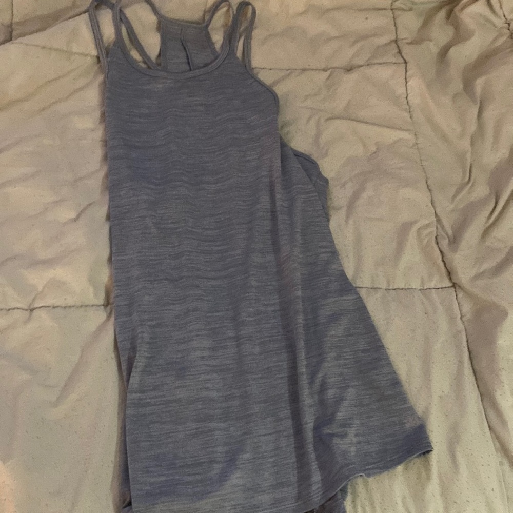 Blue tank top